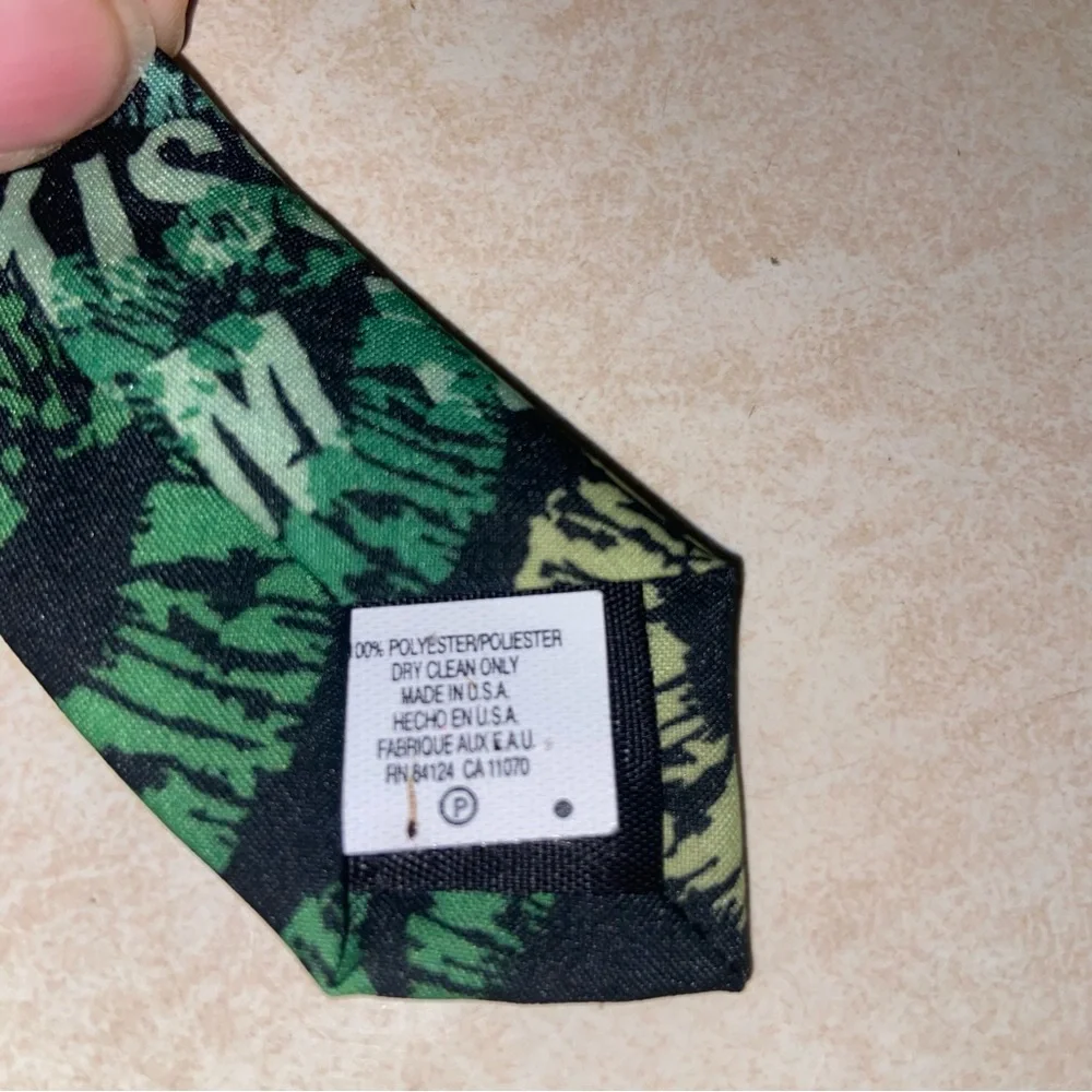 Ralph Marlin Mens Tie Kiss Me I’m Irish  St. Patrick's Day Vintage 90s USA Made